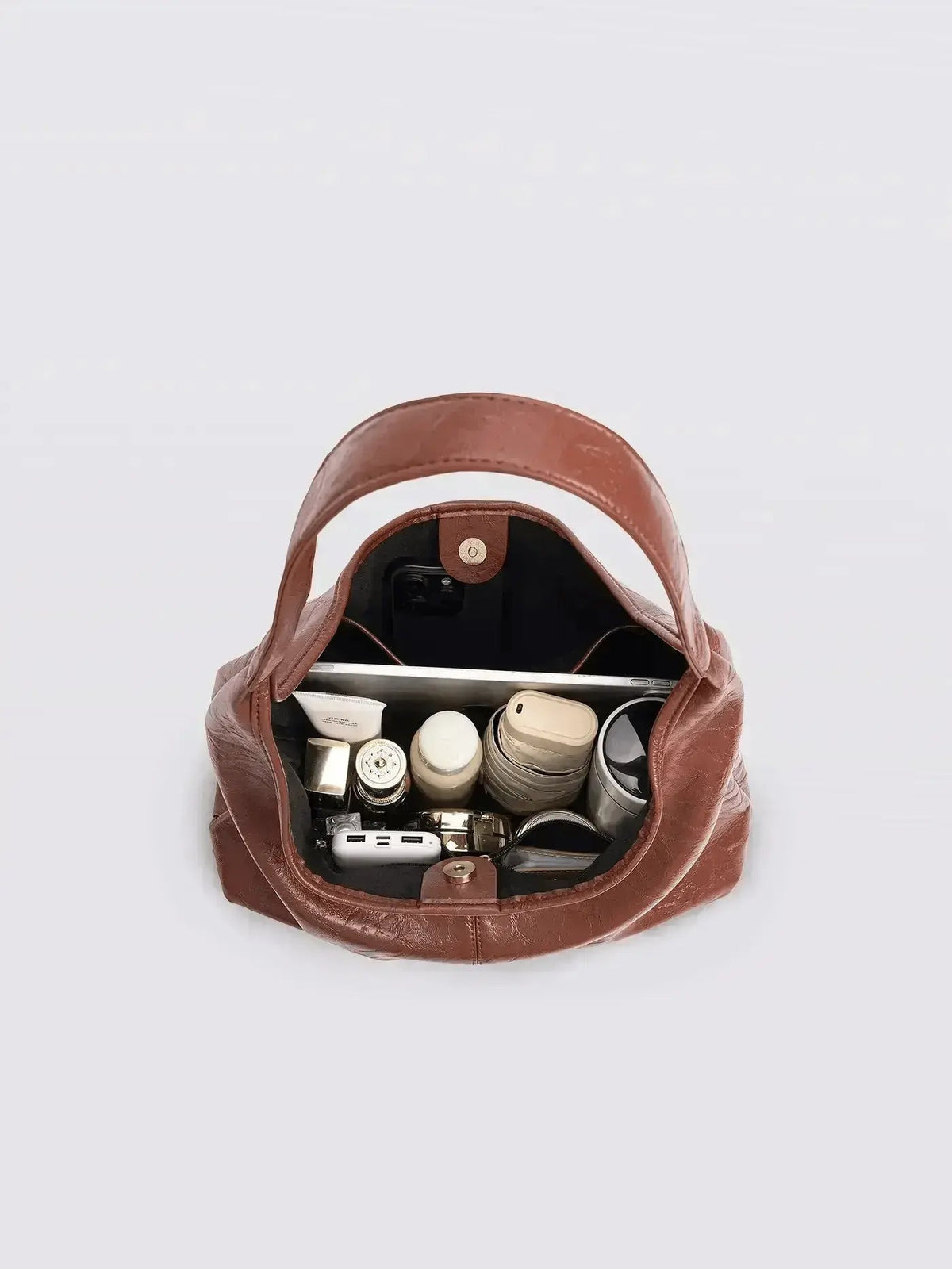 Scarlett Distressed Leather Tote