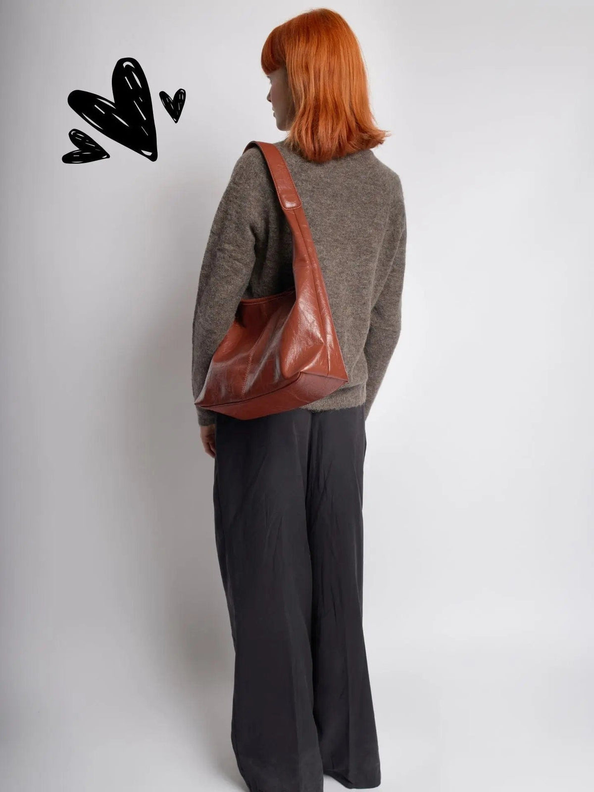 Scarlett Distressed Leather Tote
