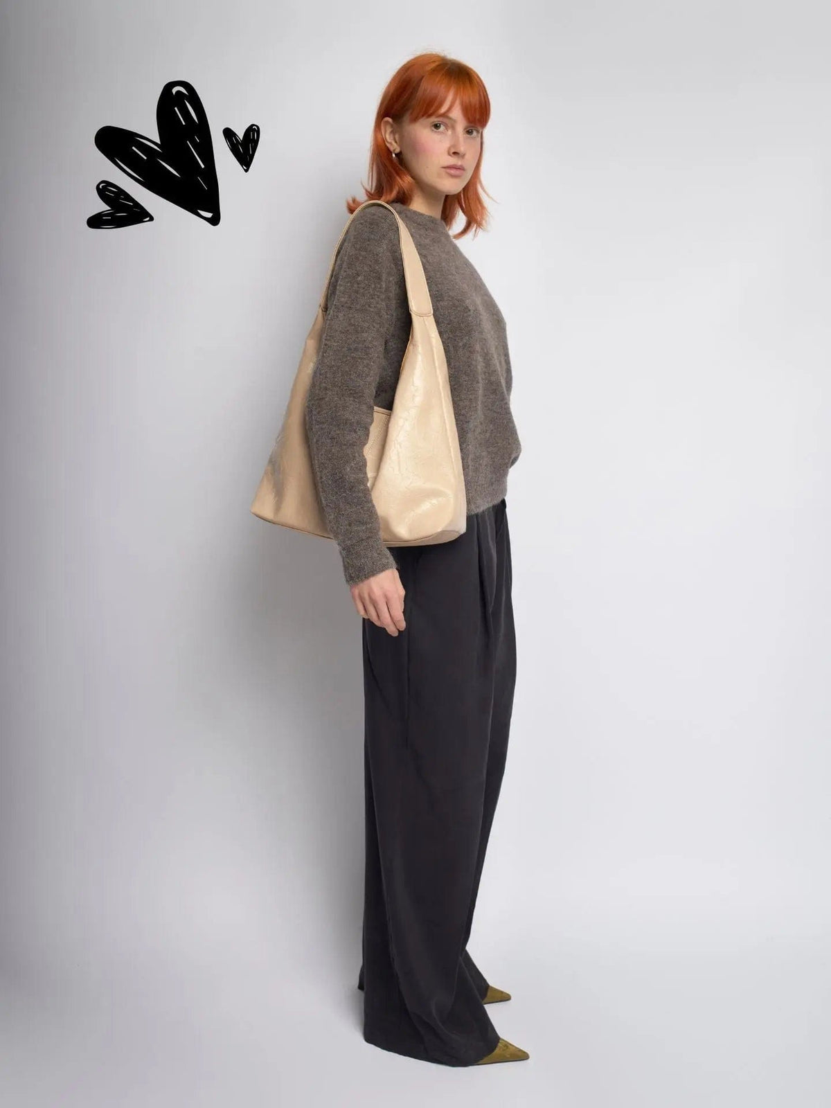 Scarlett Distressed Leather Tote