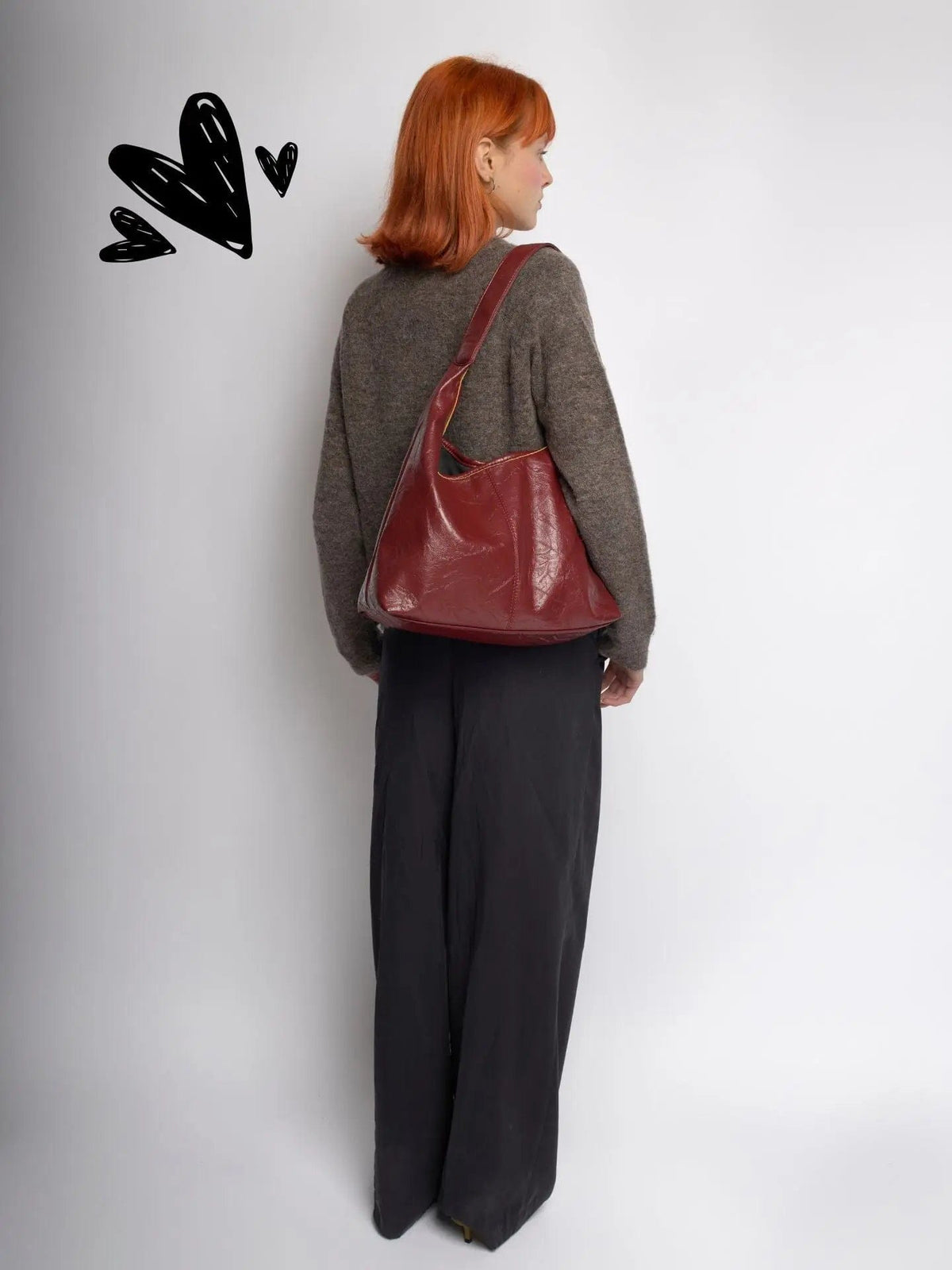 Scarlett Distressed Leather Tote