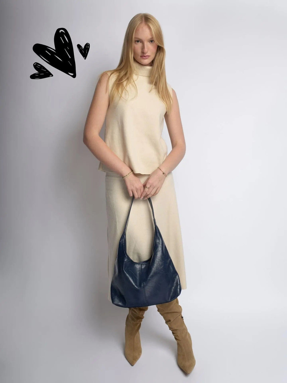 Scarlett Distressed Leather Tote