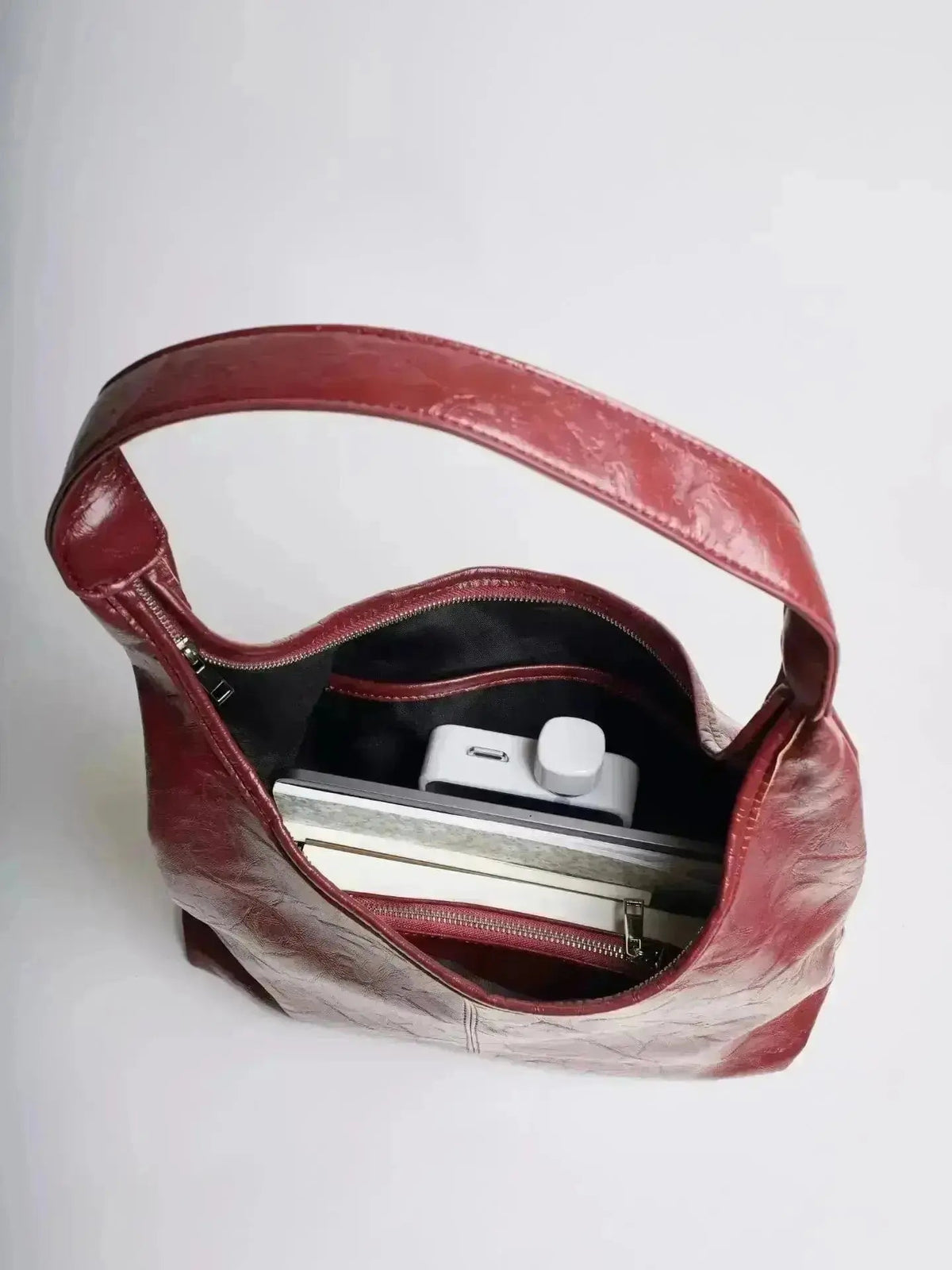 Scarlett Distressed Leather Tote