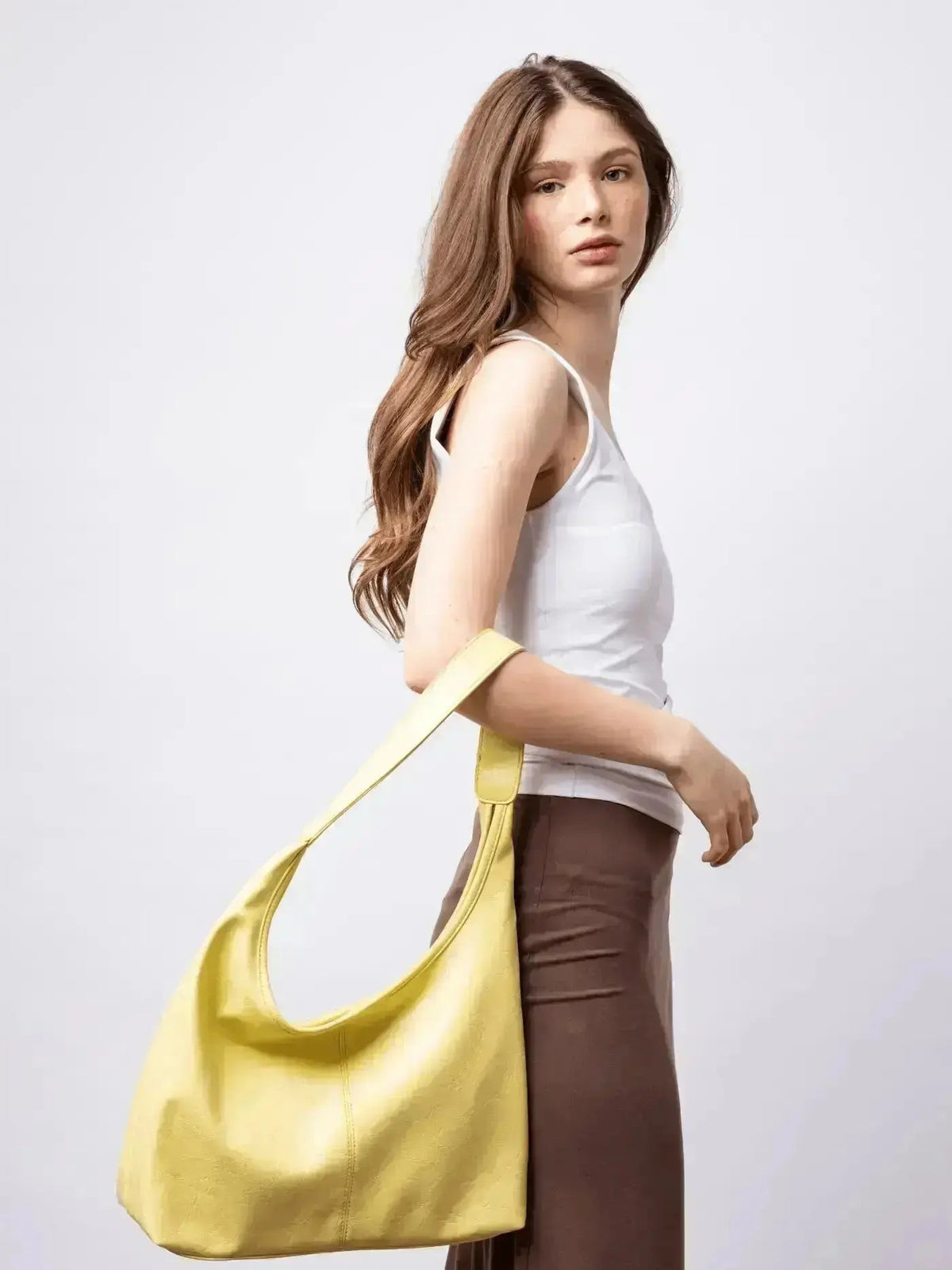 Scarlett Distressed Leather Tote
